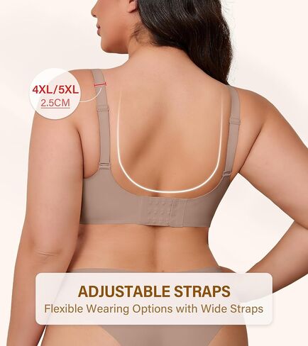 DeAngelmon Wireless Bras for Women Mesh v Bralette Bralette Complete Coverage Tshirt كل يوم in Kuwait