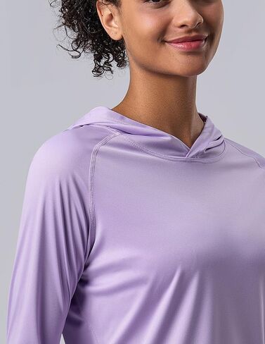 3 Pack: Women's Active Lightweight Long Sleeve Hoodies, UPF Sun Protection Pullover Shirts with Thumb Holes in Kuwait