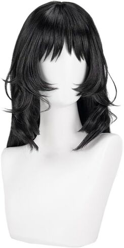 Game Cosplay Wigs Short Straight Wig Brown Hair Heat Resistant Wig Party Wigs in Saudi Arabia
