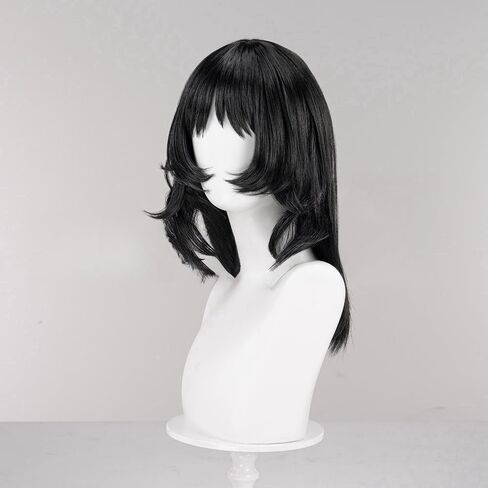 Game Cosplay Wigs Short Straight Wig Brown Hair Heat Resistant Wig Party Wigs in Saudi Arabia