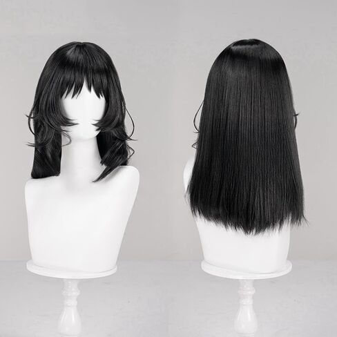 Game Cosplay Wigs Short Straight Wig Brown Hair Heat Resistant Wig Party Wigs in Saudi Arabia