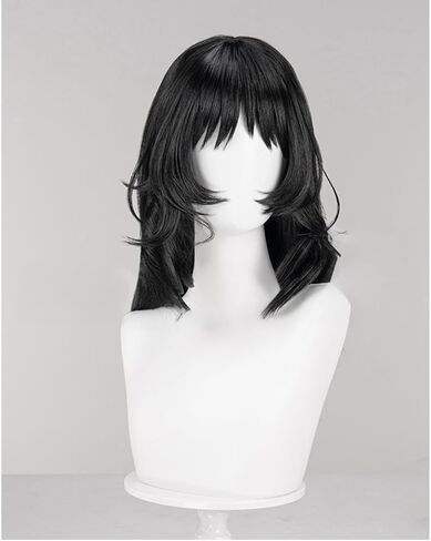 Game Cosplay Wigs Short Straight Wig Brown Hair Heat Resistant Wig Party Wigs in Saudi Arabia