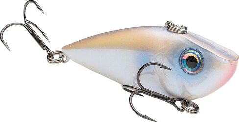 Strike King (REYESD34-401) Red Eyed Shad Fishing Lure, 401 - Smokey Chrome/Blue, 3/4 oz, 3D Eyes in Saudi Arabia