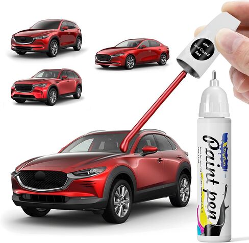 46G Machine Gray Touch Up Paint Compatible with Mazda, DIY Car Paint Scratch Repair, Quick & Easy Fix Automotive Scratch Repair for CX-5/CX-50/CX-30/CX-9/CX-90/CX-70/Mazda3/MX-5 in Saudi Arabia