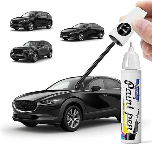 46G Machine Gray Touch Up Paint Compatible with Mazda, DIY Car Paint Scratch Repair, Quick & Easy Fix Automotive Scratch Repair for CX-5/CX-50/CX-30/CX-9/CX-90/CX-70/Mazda3/MX-5 in Saudi Arabia