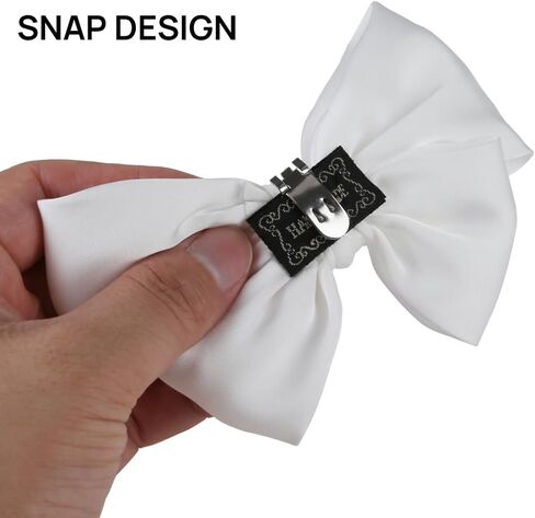 Forbidden Road 2 Pcs Bow Shoe Clips for Women Elegant Wedding Party Shoe Bows Clips Cute Bow Clips for Shoes in Kuwait