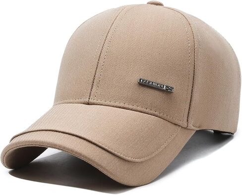Men's Vintage Baseball Cap Adjustable Plain Cotton Dad Hat Trendy Trucker Hats for Mens Headwear in Saudi Arabia