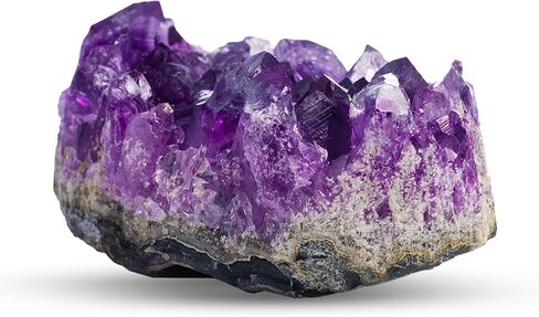 Amethyst Cluster for Meditation – Natural Crystals and Healing Stones – Healing Crystals for Energy Healing – Crystal Decor for Home – Spiritual Decor for Altar, Desk, or Sacred Space, 25-50 Grams in Kuwait