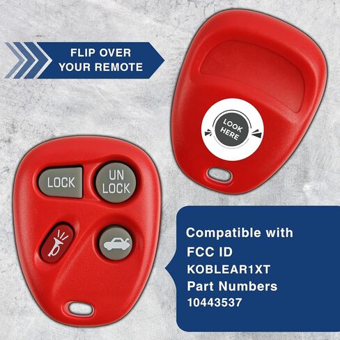 Key Fob Remote for 2001-2007 Chevrolet (10443537) in Saudi Arabia