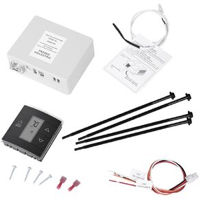 3316230.714 RV Thermostat Kit for Dometic RV/Camper Air Conditioners, Black CT Single Zone Thermostat with LCD Display,12V DC Wall for Cool/Furnace Control, Replaces 3316230.000 Control Kit
