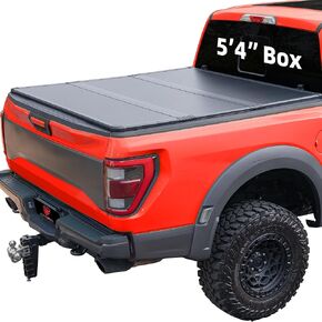 قمة TRI TRI TONNEAU غطاء متوافق مع السرير 2017-2025 Honda Ridgeline 5'4 '"
