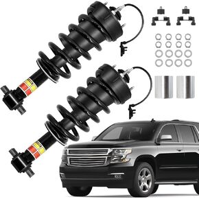 2PCS Struts Struts Associate Assorber W/Magnetic Ride Control متوافق مع 2015-2021 Cadillac Escalade Chevy Suburban Tahoe GMC Yukon XL Sierra 1500 استبدال# 84176631 23312167