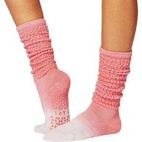 Tavi Noir Stacy Slouch Grip Socks-Pilates Socks for Women و Non Slip Yoga و Barre و Dance & Studio Workout