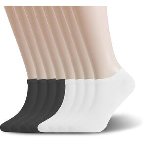 Wildarms Women's Ankle Socks - No Show Invisible Ultra-Thin Breathable Cotton Casual Socks for Sneakers & Everyday Wear in Kuwait
