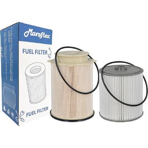 Marsflex Fuel Filter 6.7 Cummins Kit متوافق مع 2013-2018 Dodge RAM 2500 3500 4500 5500 ، 6.7 Cummins Fuel Filters for Ram 2013 2014 2015 2015 2017 2018 Replace 68197867AA ، 68157291AA