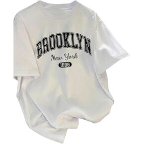 GORGLITTER Girl's Summer Graphic Cute Shirts Tops Crew Neck Short Sleeve Clothes
