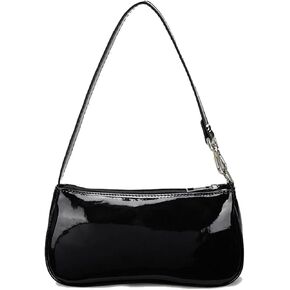 Patent Leather Evening Purse Shiny Elegant Clutch Purse Mini Shoulder Bag