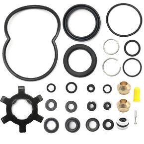 VIKKSAER 2771004x Hydraulic Boost Seal Repair Kit, Replacement for Ford Fusion Bronco Mustang Expedition, Replacement for Chevrolet SAil G30 Astro Tahoe, Replaces 2771004
