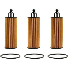3 Pieces Engine Oil Filter WL10010 for Chrysler 200 2014-2017 300 2014-2020 Pacifica 2017-2021 Town & Country 2014-2016 Voyager 2020-2021 1500 Classic 2019-2020 C/V 2014-2015 68191349AB CH11665