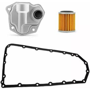 Transmission Filter Oil Pan Gasket Kit Fits for, 2011-2012 Juke, 2010-2013 Altima, 2010-2012 Rogue, 2016 Juke, 26.8mm SQUARE INLET HEIGHT, 31728-1XF03