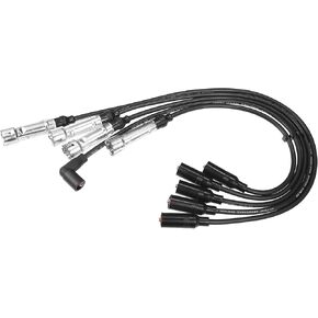 Acropix Car Spark Plug Coil Coil Coil Coil Coil Coil Cable 7mm Fit for VW Transporter 1985-1991 Vanagon 1984-1991 1.9L 2.1L No.200998031d-Pack of 5