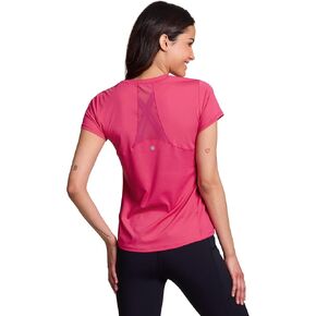 RBX Active Women's Short Sleeve Ventilated Mesh Athletic Performance Workout T-Shirt