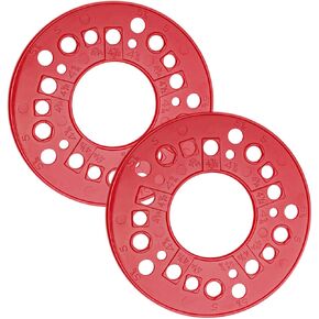 أداة قياس نمط الترباس العجلة ， قالب دائرة الترباس محور المقطورة ， 5 قالب نمط صراخ العروة لقياس نمط الترباس العروة (حزمة حمراء 1)