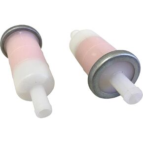 Fuel Filter fits Honda 16900-MG8-003, Yamaha 4TV-24560-00, 1FK-24560-00, 1FK-24450-00 (2 pack) (10 mm)