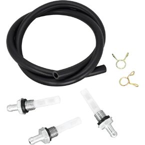 Gas Tank Joint Filter 16955-ZE1-000 with Fuel Line Compatible with Honda GX110 GX120 GX140 GX160 GX200 GX240 GX270 GX340 GX390 Engine Replace 16955-ZE1-010 91353671003 9500202080