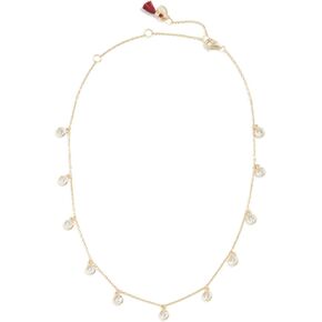 SHASHI Women's Solitaire Drop Choker Necklace