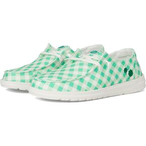 مرحبًا يا صاح Wendy Shamrock Gingham Loafer
