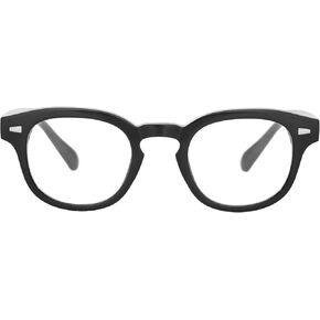 كورسان صغيرة مستديرة النظارات السوداء للنساء رجال إطار سميك الأزياء