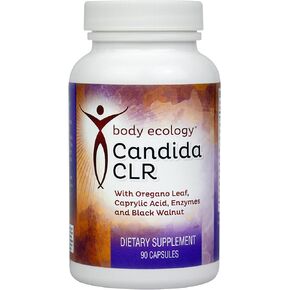 Body Ecology Candida CLR | Healthy Microbiome Supplement | Restore Gut Health | 90 Count
