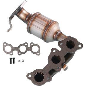 Catalytic Converter Direct-Fit Stainless Steel fit for Toyota Highlander 2004-2007, fit for Sienna 3.3L 2004-2006, fit for Lexus RX330 3.3L 2004-2006,FWD Only Driver Side (EPA Approved)