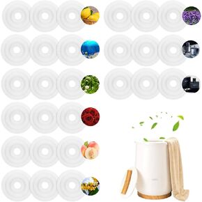 9 نكهات 27 PCS قرص العطر بديل للمنشفة دافئ العطور العطور المعطرة أقراص رائحة الرائحة