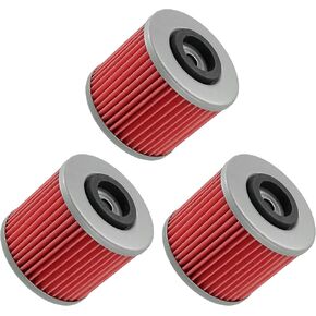 Caltric 3 Pack Filter متوافق مع Yamaha YFM600 YFM-600 Grizzly 600 1998-2001
