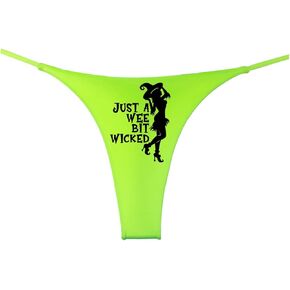 Southern Sisters Wee Bit Wicked With Thong Women's (Pack of 1)