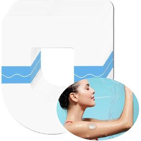 Omnipod 5 Overpatches, 100 Pack Omnipod 5 Adhesive Patches Waterproof Transparent Tape Stickers Pod Pals Overlay for Omnipod Accessories Long Lasting