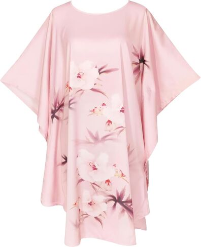 Pajamas, Bathrobe Pajamas, Kimono Robes, Classic Bat Sleeves - Flower Pattern in Kuwait