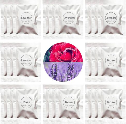 24 Pack Car Air Freshener Refills, Car Air Vent Clip Freshener Replacement Pads, Solid Fragrance Scent Refill Tablets (Lavender/Rose/Cinnamon/Lemon/Cologne/Jasmine/Ocean/Peach) in Saudi Arabia