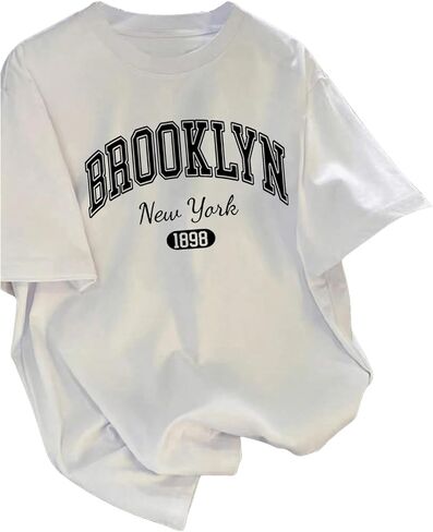 GORGLITTER Girl's Summer Graphic Cute Shirts Tops Crew Neck Short Sleeve Clothes in Saudi Arabia