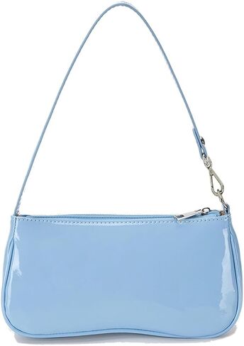 Patent Leather Evening Purse Shiny Elegant Clutch Purse Mini Shoulder Bag in Saudi Arabia