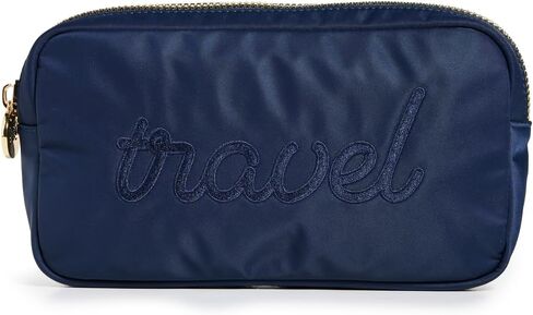 Stoney Clover Lane Women's Travel Embroidered Small Pouch in Saudi Arabia