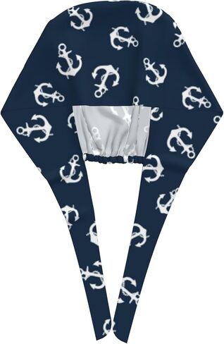 Working Cap Scrub Cap with Sweatband Buttons Adjustable Unisex Women Tie Back Hat Nurse Surgical Caps in Kuwait