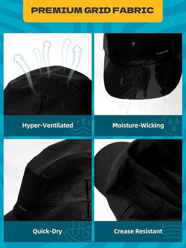 Lightweight 5 Panel Baseball Caps for Women Men, Breathable Mesh Running Hat, Sport Cap for Golf, Cycling, Tennis in Saudi Arabia
