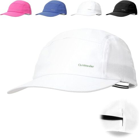 Lightweight 5 Panel Baseball Caps for Women Men, Breathable Mesh Running Hat, Sport Cap for Golf, Cycling, Tennis in Saudi Arabia