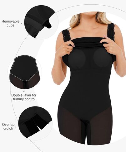 Popilush Shapewear Tank Dress Summer Maxi Dress Built-in Bra Square Neck Lace Trim Going Out Vacation Dresses for Women in Saudi Arabia