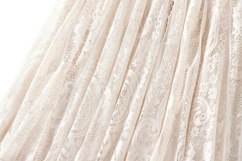 نساء A-Line Fairy مرنة الخصر Tulle Lace Midi Skirt in Kuwait