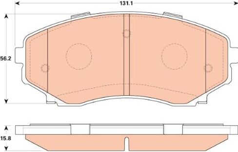 TRW JBU1884 التعليق Stabilizer BAR KIT FOR MAZDA MPV: 2000-2006 Front to Frame in Kuwait
