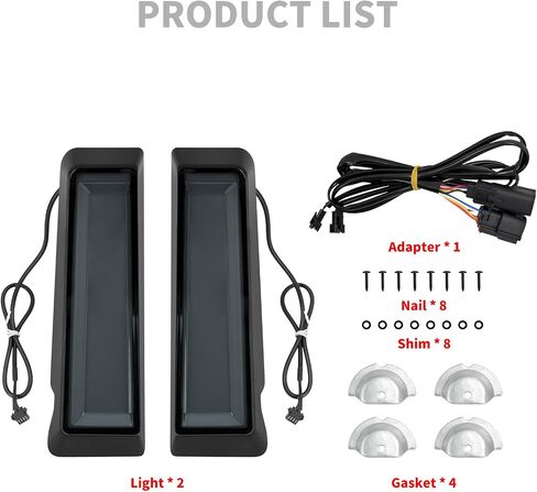 أضواء حشو السرج الأضواء الإضافية LED LED LED Brake LAMP COMPATION in Kuwait